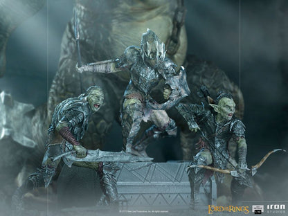 Herr der Ringe BDS Art Scale Statue 1/10 Bogenschütze Ork 16 cm