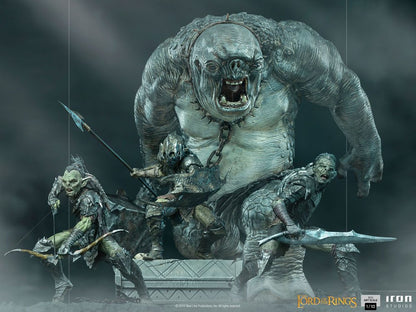 Herr der Ringe BDS Art Scale Statue 1/10 Bogenschütze Ork 16 cm