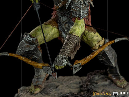 Herr der Ringe BDS Art Scale Statue 1/10 Bogenschütze Ork 16 cm