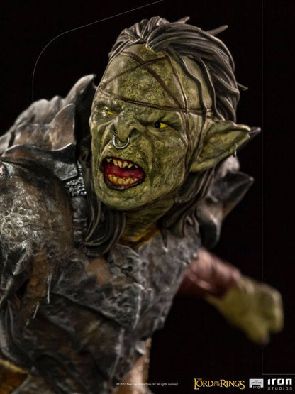 Herr der Ringe BDS Art Scale Statue 1/10 Schwertkämpfer Ork 16 cm