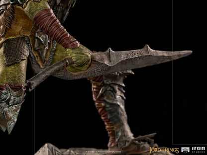 Herr der Ringe BDS Art Scale Statue 1/10 Schwertkämpfer Ork 16 cm