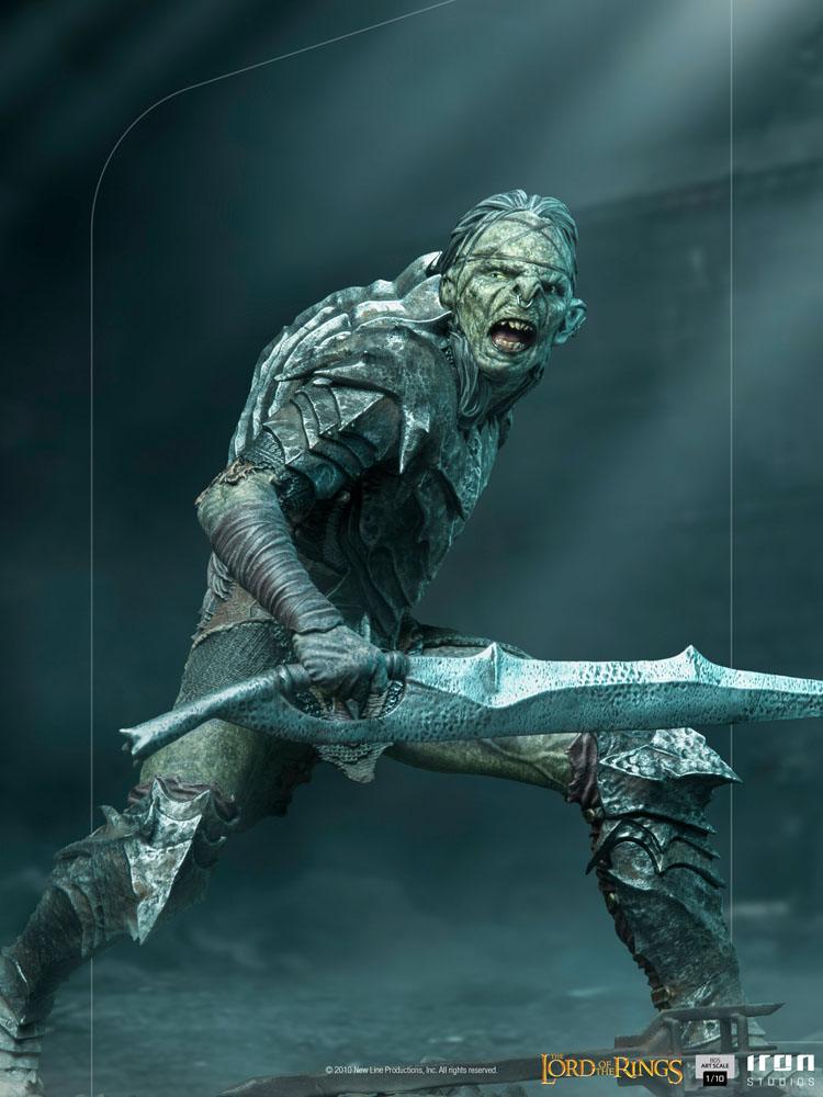Lord Of The Rings BDS Art Scale Statue 1/10 Swordsman Orc 16 cm