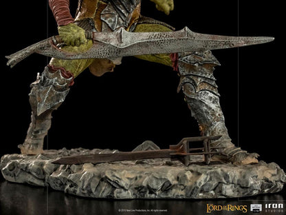 Herr der Ringe BDS Art Scale Statue 1/10 Schwertkämpfer Ork 16 cm