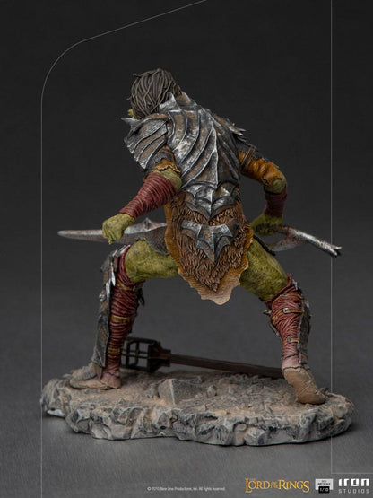 Herr der Ringe BDS Art Scale Statue 1/10 Schwertkämpfer Ork 16 cm