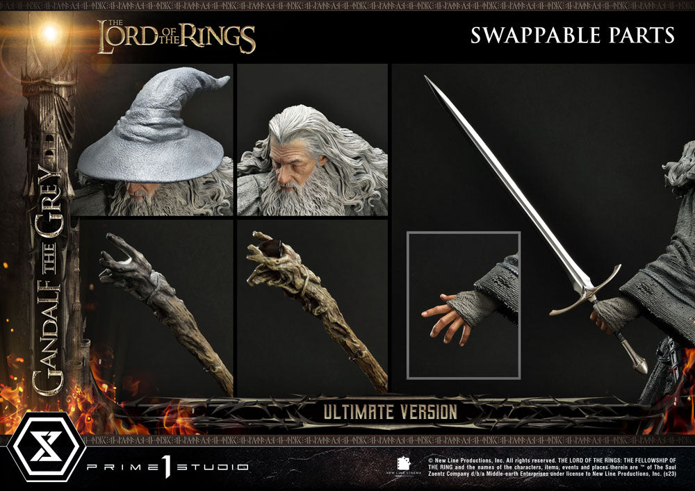 Lord of the Rings Statue 1/4 Gandalf the Gray Ultimate Version 81 cm