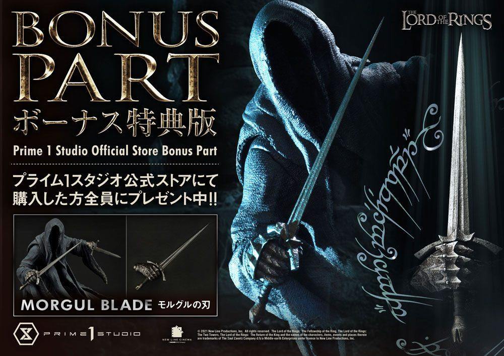 Lord of the rings statue 1/4 Nazgul bonus version 66 cm - SuperMerch.dk med koreanske tegn