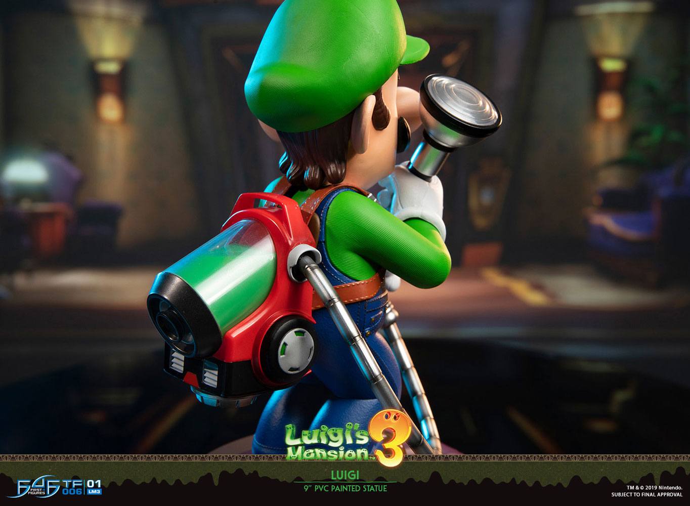 Luigi's Mansion 3 PVC-Statue Luigi 23 cm