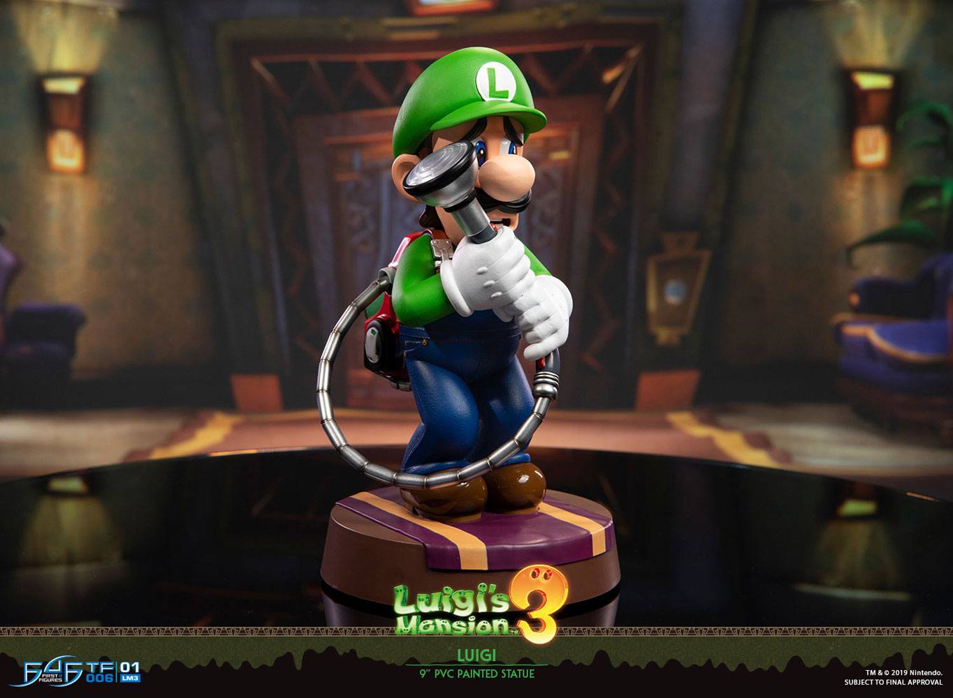 Luigi's Mansion 3 PVC-Statue Luigi 23 cm