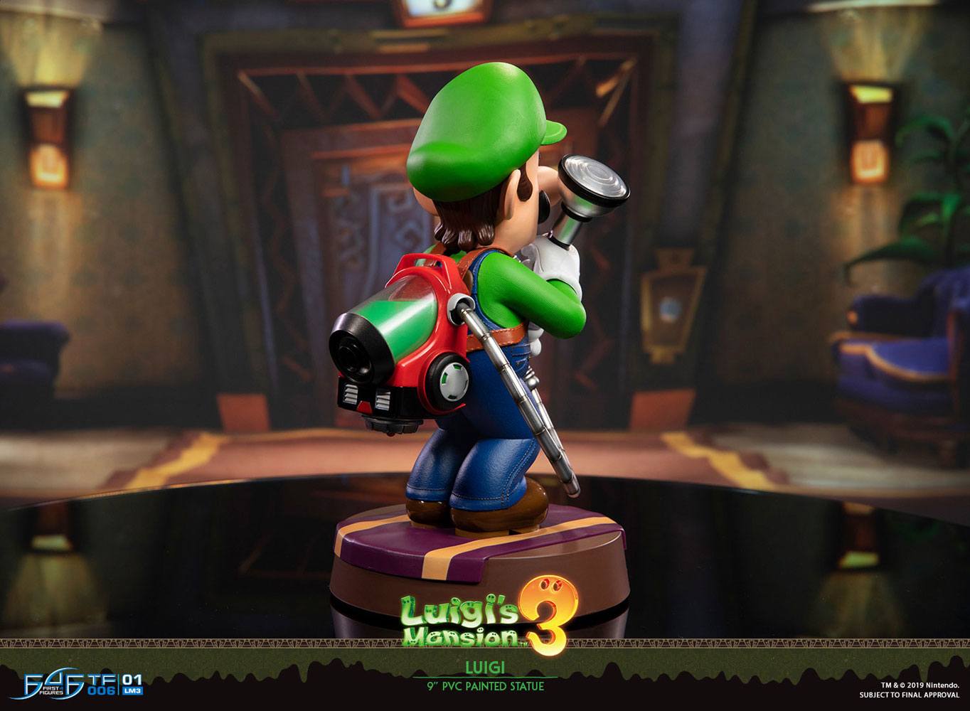 Luigi's Mansion 3 PVC-Statue Luigi 23 cm