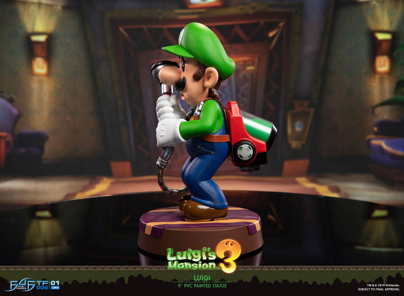Luigi's Mansion 3 PVC-Statue Luigi 23 cm
