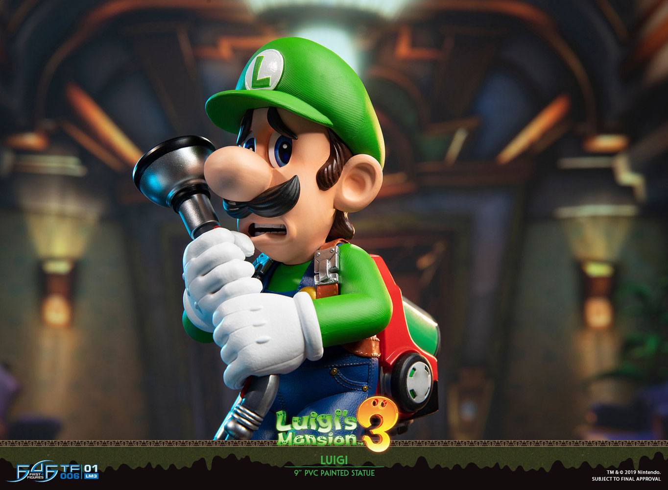 Luigi's Mansion 3 PVC-Statue Luigi 23 cm