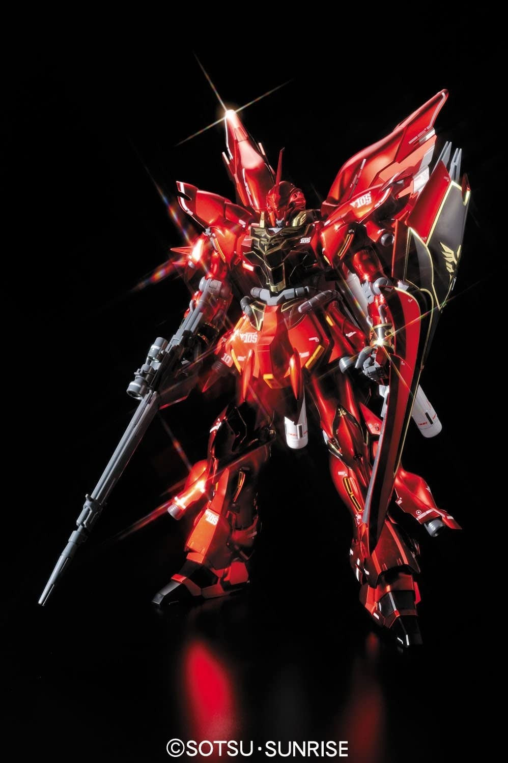 MG Msn-06S Sinanju Ver KA Titanium 1/100