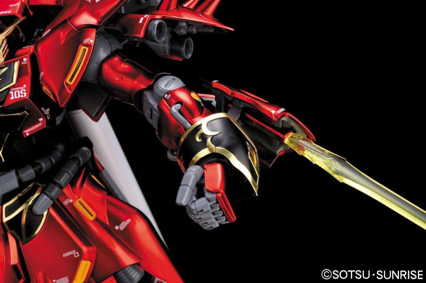 MG Msn-06S Sinanju Ver KA Titanium 1/100