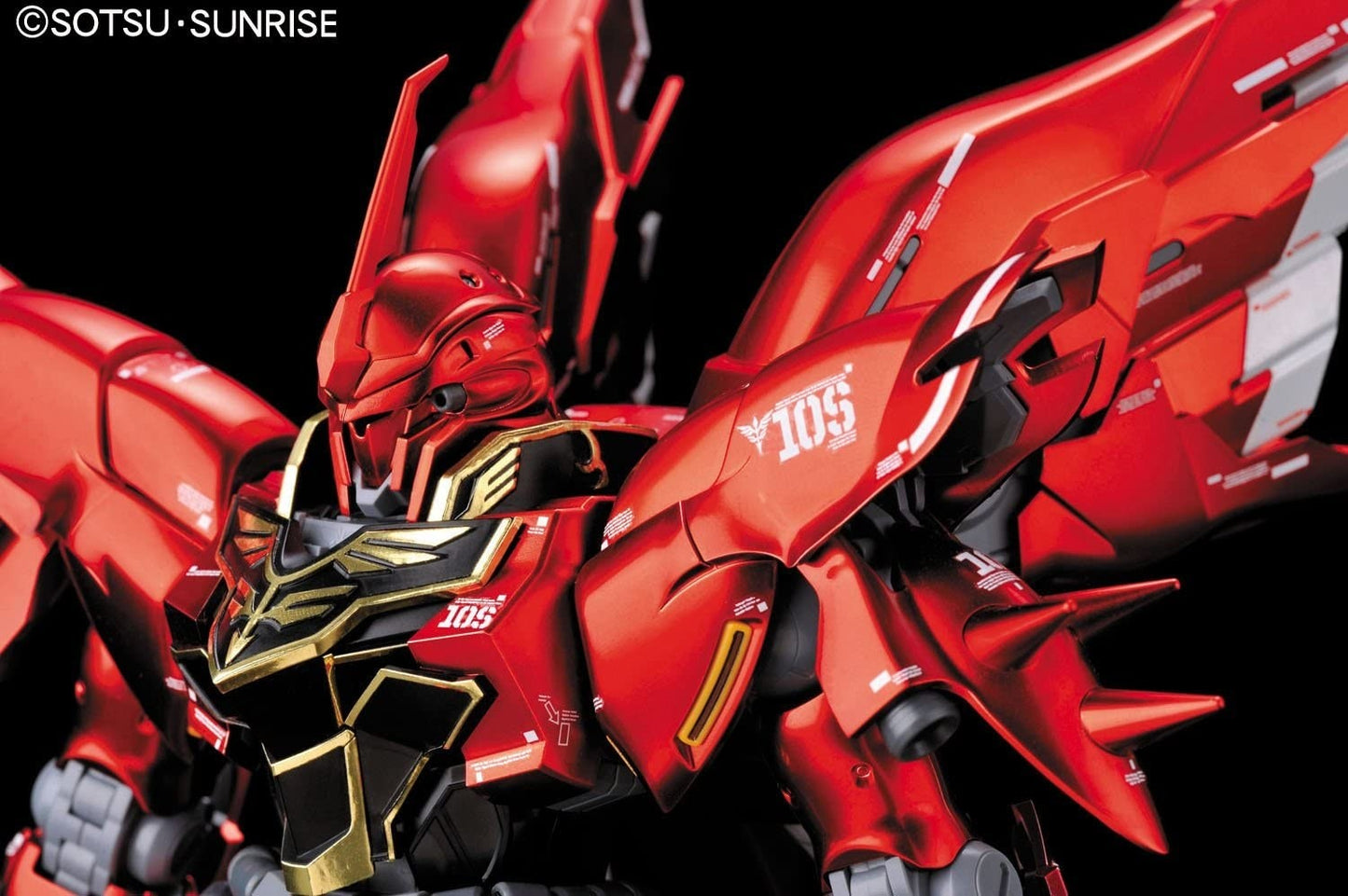 MG Msn-06S Sinanju Ver KA Titanium 1/100
