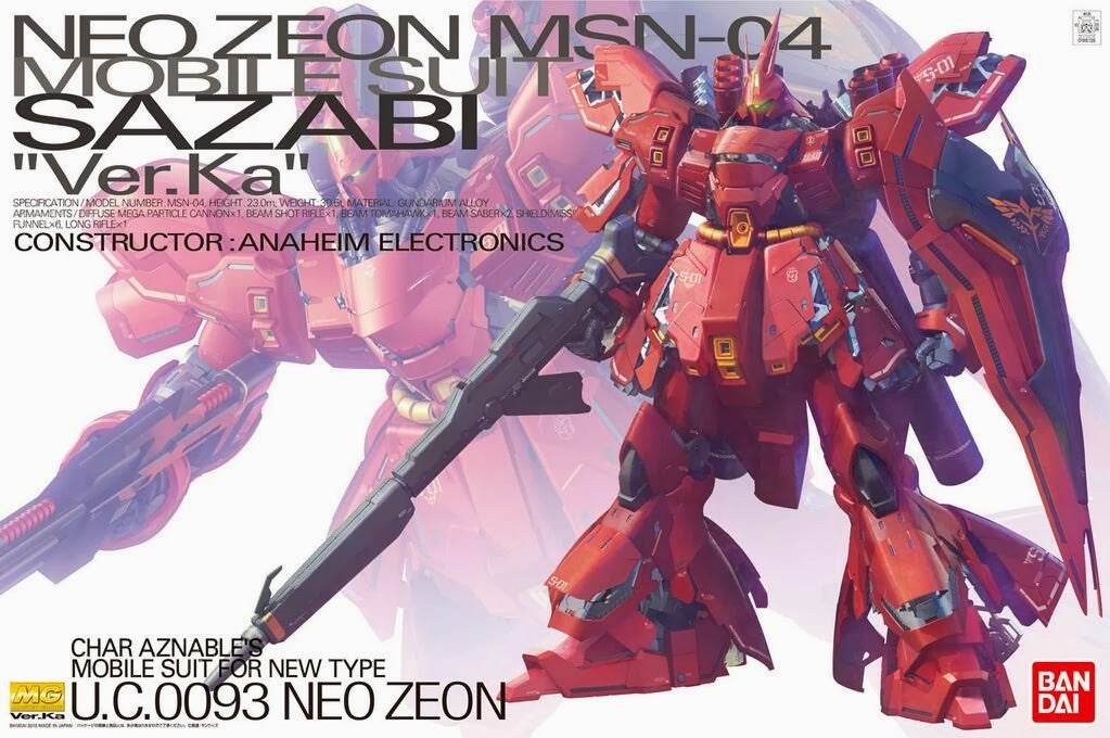 MG Sazabi MS-04 Ver KA 1/100