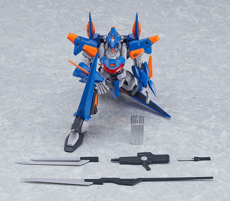 Martian Successor Nadesico Moderoid Plastic Model Kit Aestivalis Aerial Battle Frame 12 cm