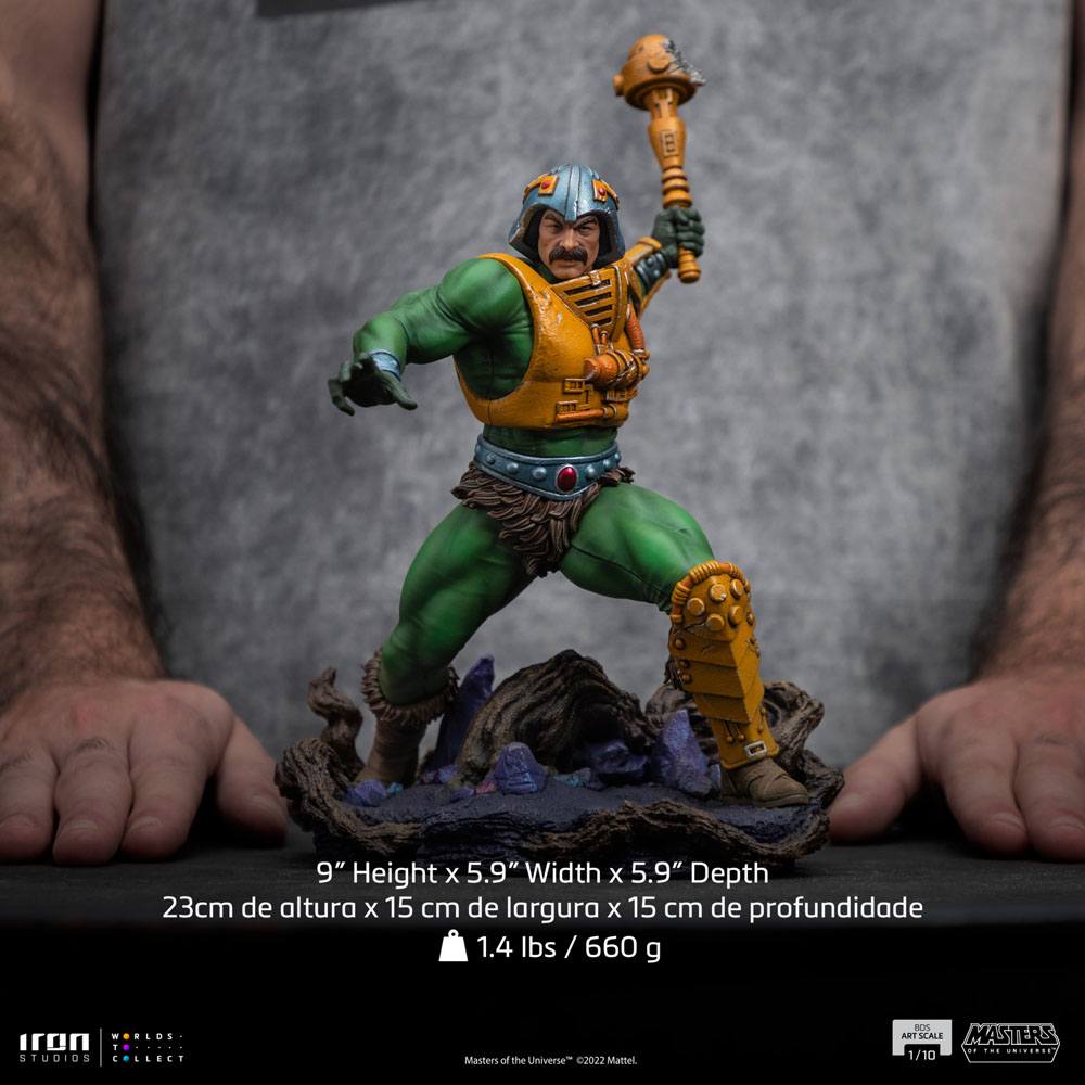 Masters of the Universe BDS Art Scale Statue 1/10 Man-at-Arms 23 cm