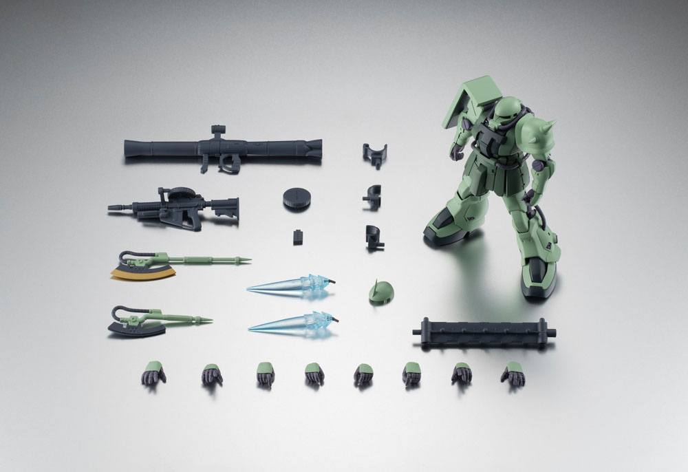 Mobile Suit Gundam Robot Spirits Action Figure MS-06F-2 ZAKU2 F-2 TYPE ver. ANIME 12 cm