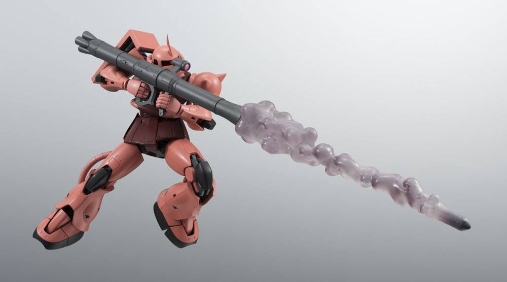 Mobile Suit Gundam Robot Spirits Action Figur (Side MS) MS-06S ZAKU II CHAR'S CUSTOM MODEL ver. A.N.I.M.E. xx cm