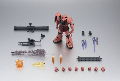 Mobile Suit Gundam Robot Spirits Action Figure (Side MS) MS-06S ZAKU II CHAR'S CUSTOM MODEL ver. ANIME xx cm