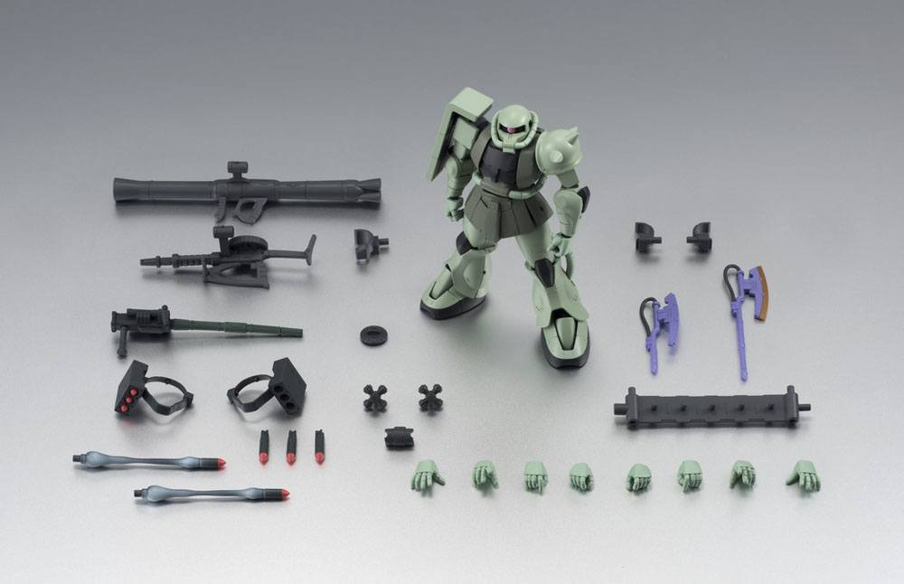 Mobile Suit Gundam Robot Spirits Actionfigur (Seite MS) MS-06 ZAKU II ver. ANIME xx cm