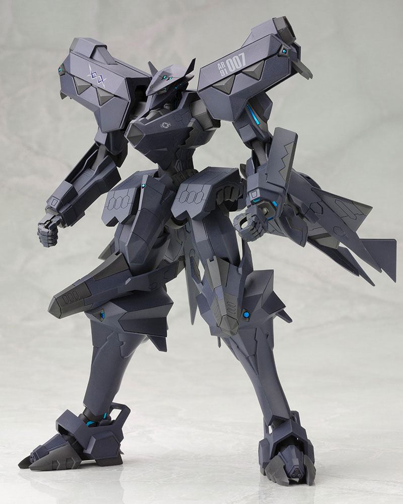 Muv-Luv Alternative Plastic Model Kit F-22A Raptor EMD Phase 2 18 cm