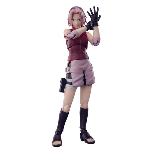 Naruto Shippuden SH Figuarts Actionfigur Sakura Haruno - Erbe von Tsunades unbezähmbarem Willen - 14 cm (ON DEMAND)