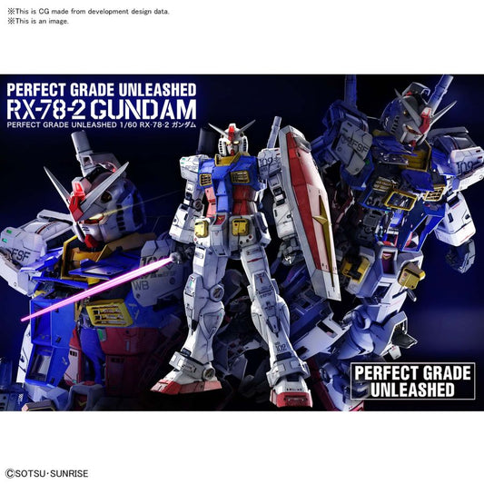 PG Gundam Rx-78-2 Unleashed 1/60