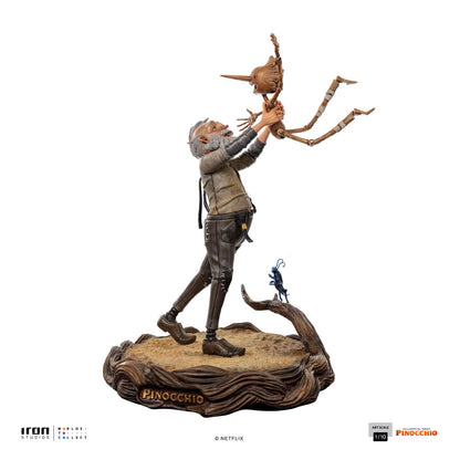 Pinocchio Art Scale Statue 1/10 Gepeto &amp; Pinocchio 23 cm