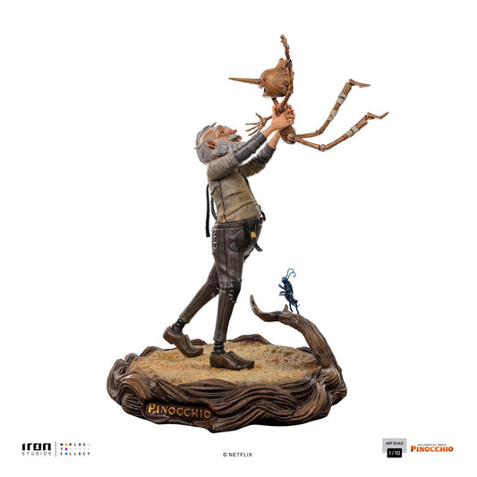 Pinocchio Art Scale Statue 1/10 Gepeto &amp; Pinocchio 23 cm