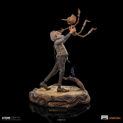 Pinocchio Art Scale Statue 1/10 Gepeto &amp; Pinocchio 23 cm