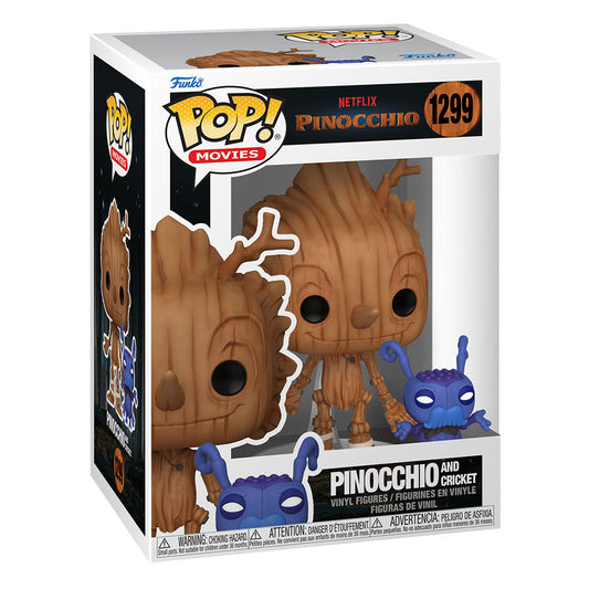 Pinocchio POP! Filme Vinylfigur Pinocchio &amp; Cricket 9 cm