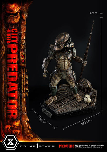 Predator 2 Museum Masterline Statue 1/3 City Hunter Predator 105 cm (AUF ANFRAGE)