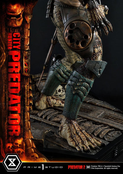 Predator 2 Museum Masterline Statue 1/3 City Hunter Predator 105 cm (AUF ANFRAGE)