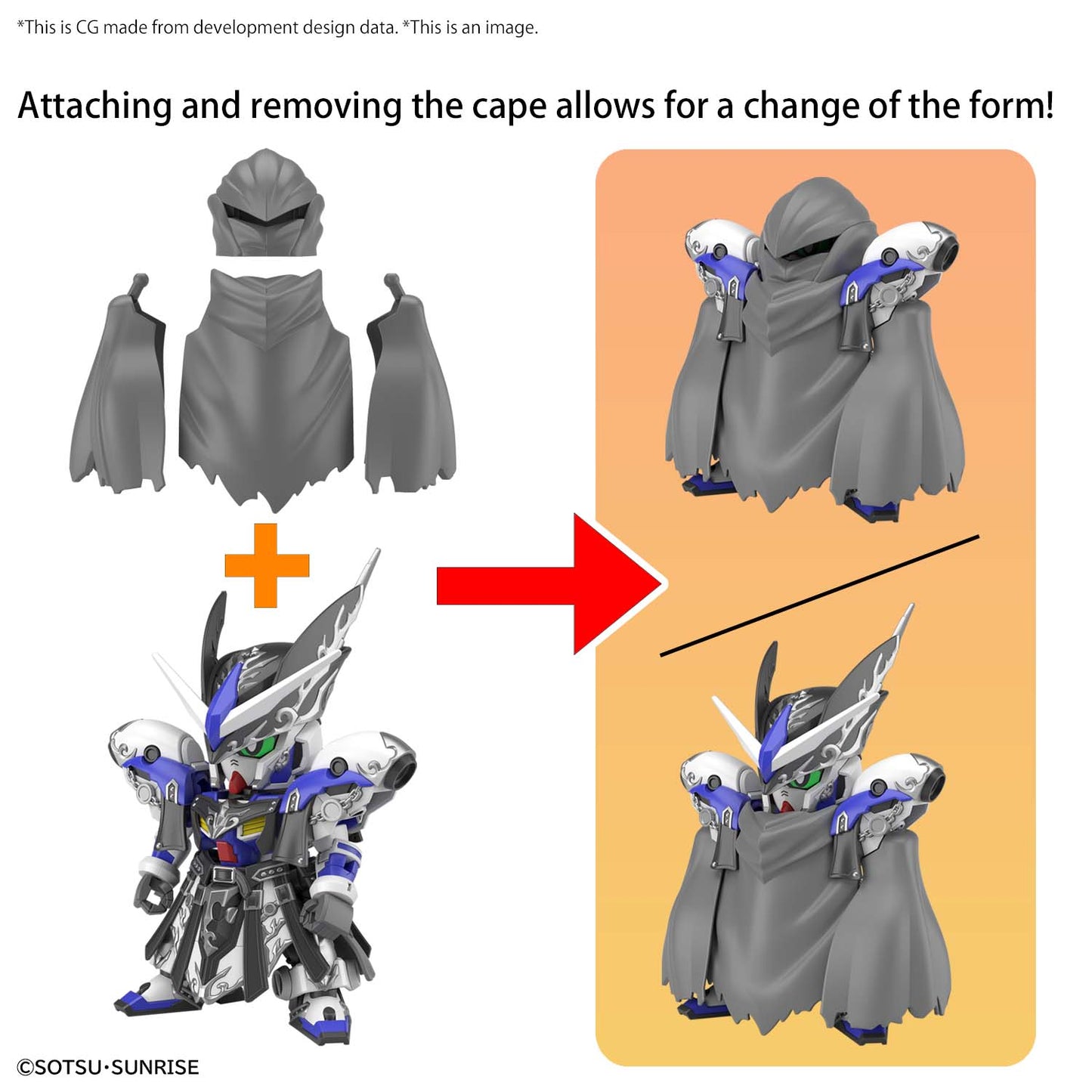 SDW Heroes Leif Gundam GP04
