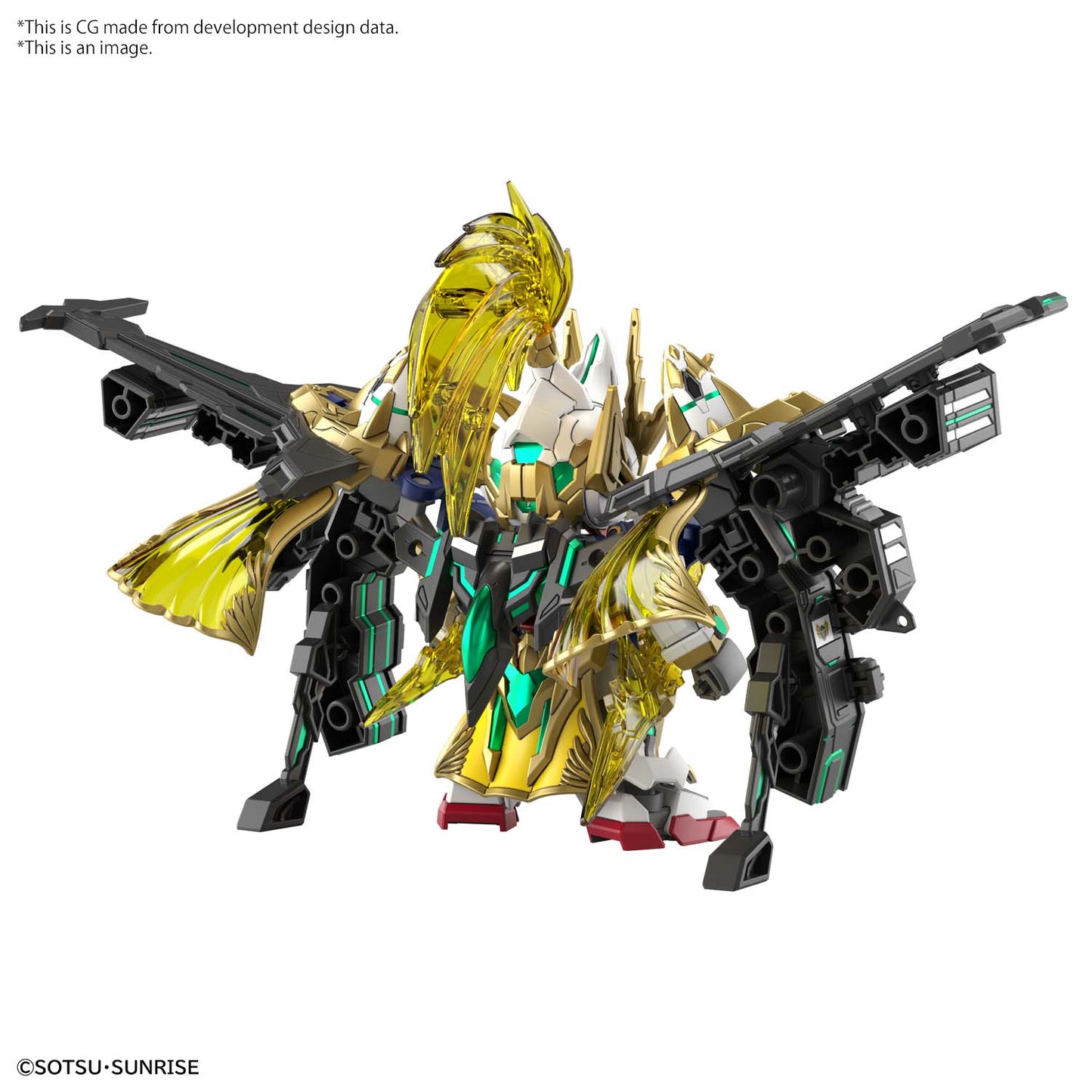 SDW Heroes Zhao Yun 00 Gundam Comm PCK