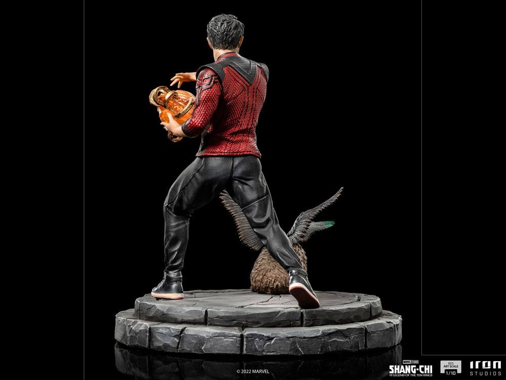 Shang-Chi and the Legend of the Ten Rings BDS Art Scale Statue 1/10 Shang-Chi &amp; Morris 19 cm