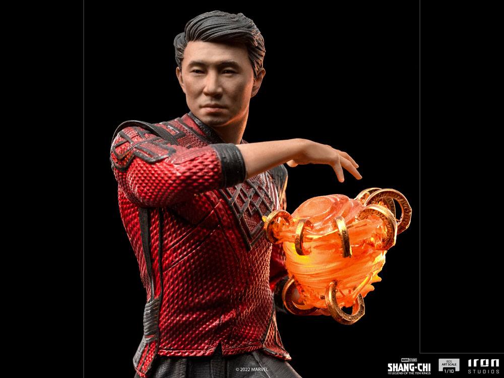 Shang-Chi and the Legend of the Ten Rings BDS Art Scale Statue 1/10 Shang-Chi &amp; Morris 19 cm