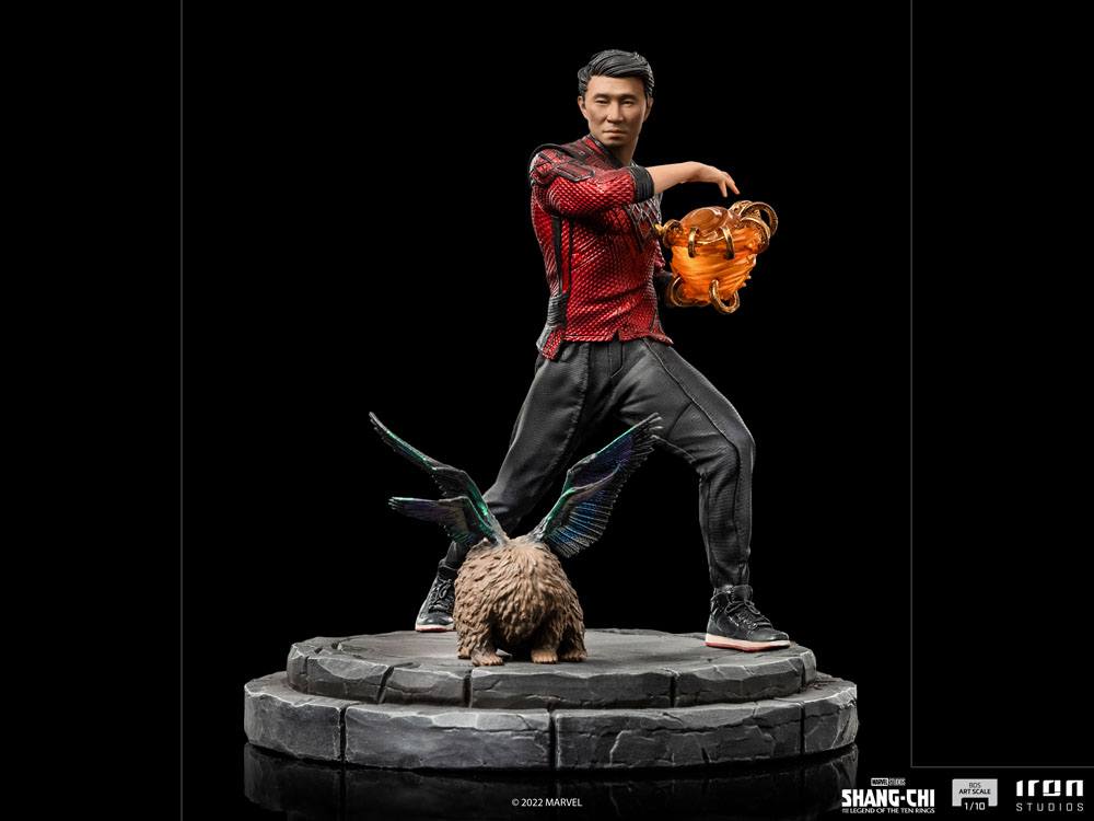 Shang-Chi and the Legend of the Ten Rings BDS Art Scale Statue 1/10 Shang-Chi &amp; Morris 19 cm