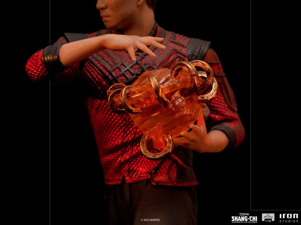 Shang-Chi and the Legend of the Ten Rings BDS Art Scale Statue 1/10 Shang-Chi &amp; Morris 19 cm