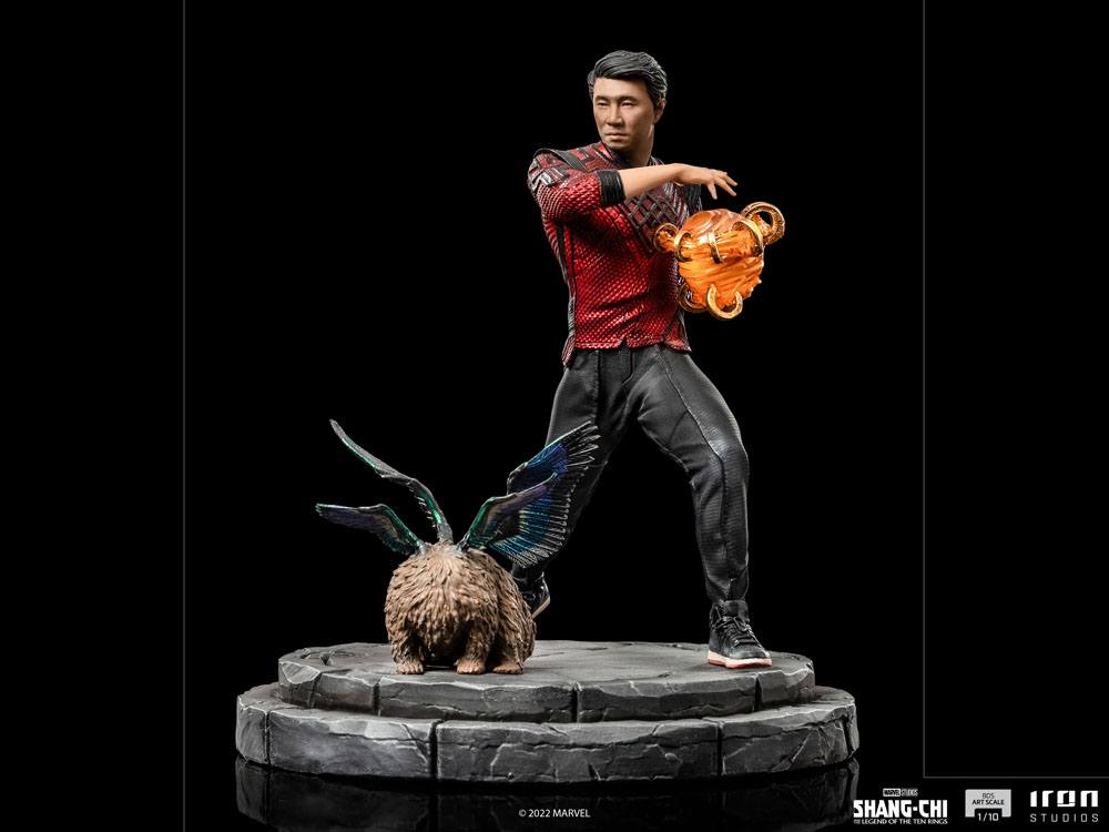 Shang-Chi and the Legend of the Ten Rings BDS Art Scale Statue 1/10 Shang-Chi &amp; Morris 19 cm