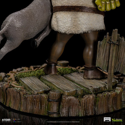 Shrek Deluxe Art Scale Statue 1/10 Shrek, Esel und der Lebkuchenmann 26 cm