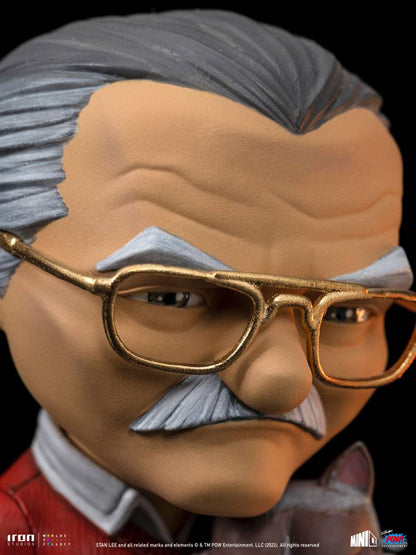 Stan Lee Mini Co. PVC Figur Stan Lee mit Grumpy Cat 14 cm