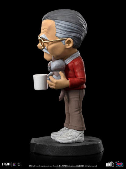 Stan Lee Mini Co. PVC Figur Stan Lee mit Grumpy Cat 14 cm
