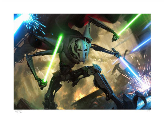 Star Wars Art Print General Grievous 46 x 61 cm - unframed