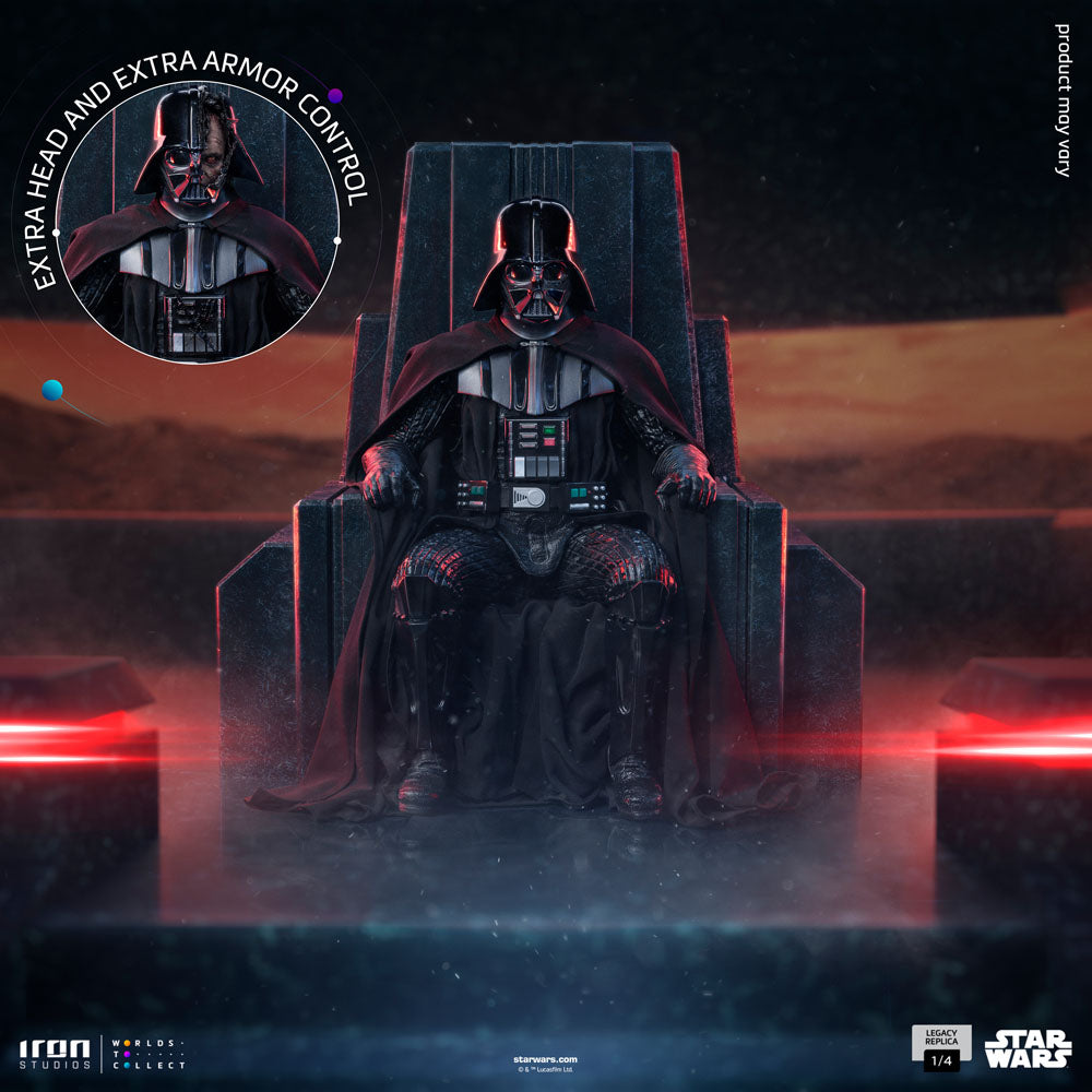 Star Wars Legacy Replica Statue 1/4 Darth Vader on Throne 81 cm