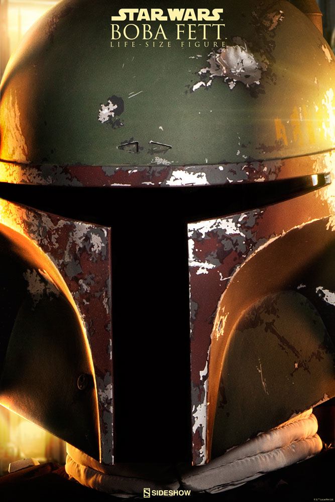 Star Wars lebensgroße Statue Boba Fett 200 cm