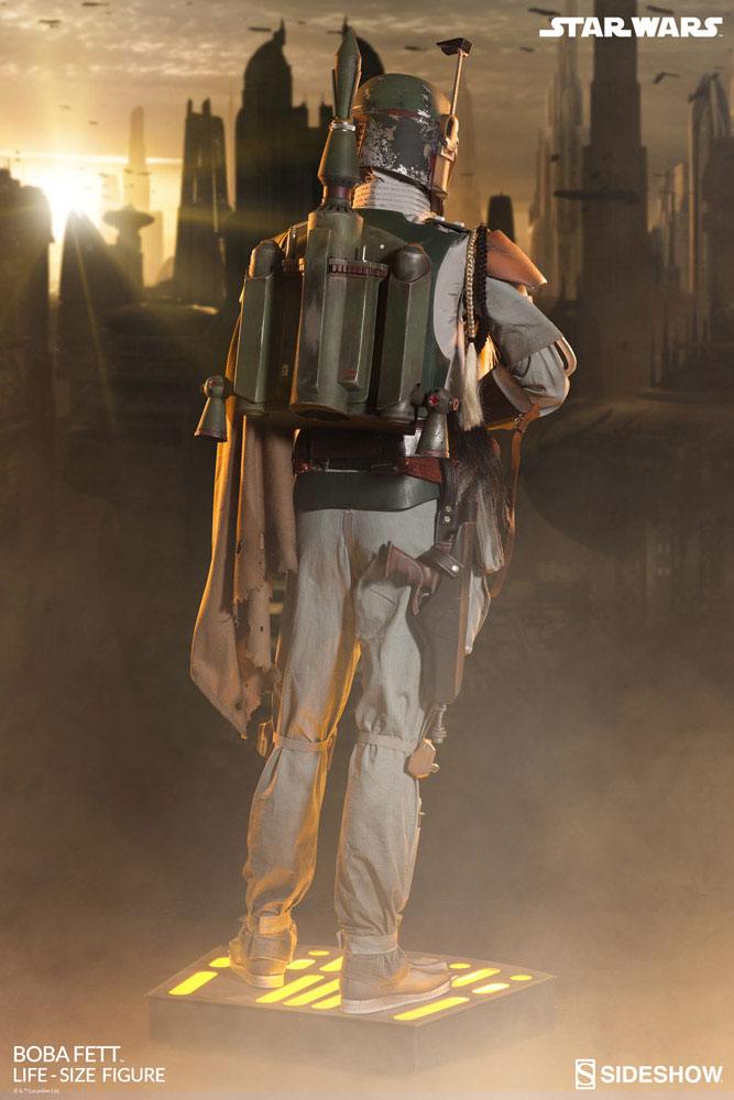 Star Wars lebensgroße Statue Boba Fett 200 cm