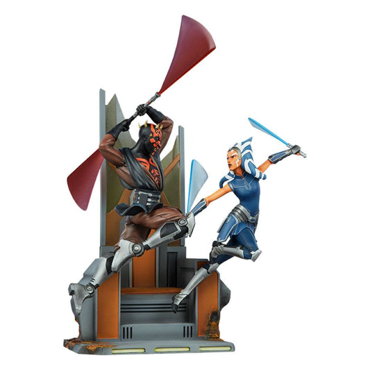 Star Wars: The Clone Wars Diorama Ahsoka Tano vs. Darth Maul 51 cm