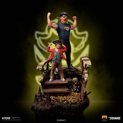 The Goonies - Deluxe Art Scale Statue - 1/10 Faultier und Chunk 30 cm